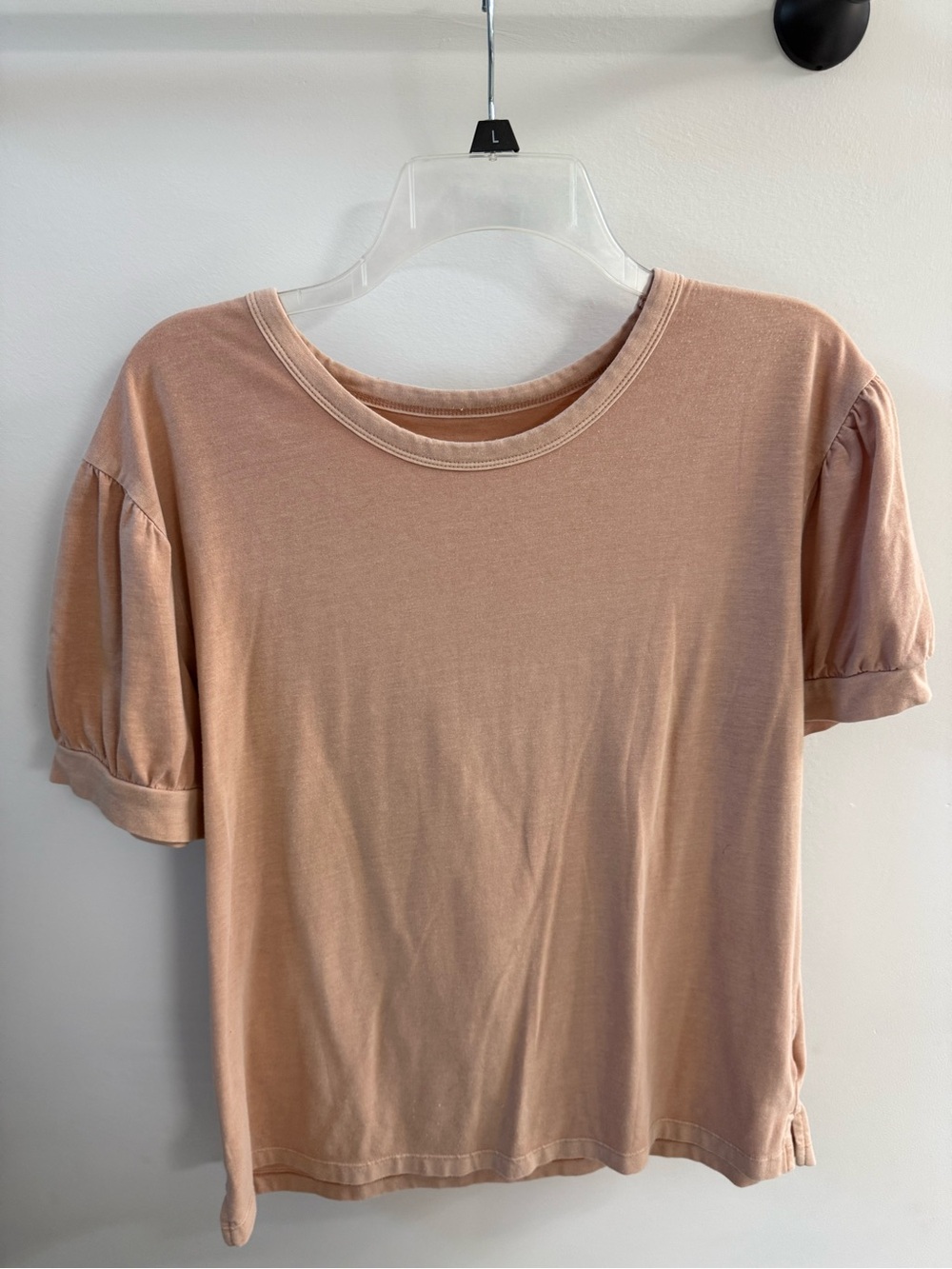Universal Thread Dusty Blush Puff Sleeve Tee